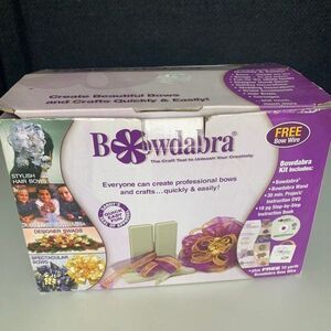 Darice BOW1003 Bowdabra Bow Maker and Craft Tool Vintage weddings Xmas Bows. Con